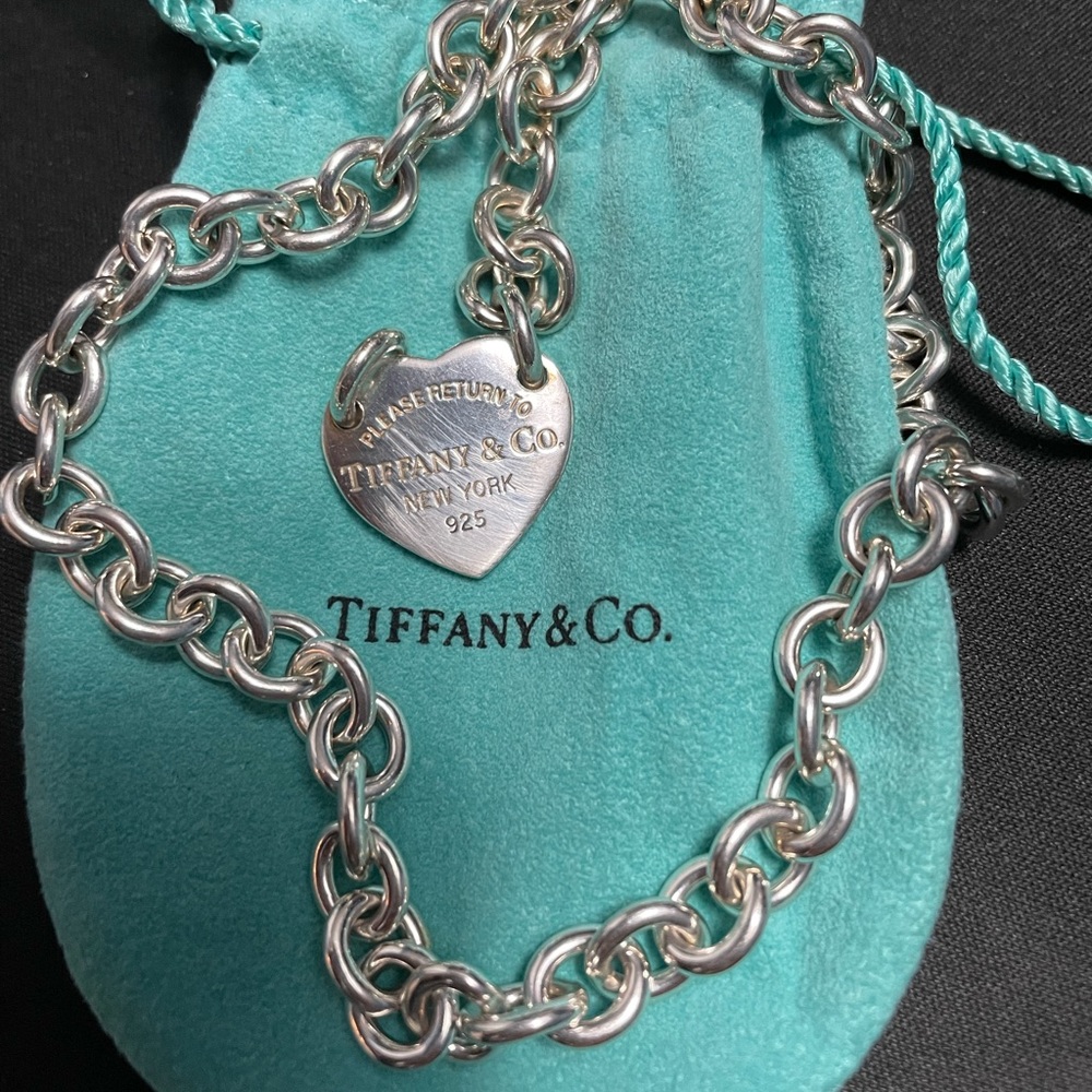Tiffany & Co Vintage “Please Return to Necklace
